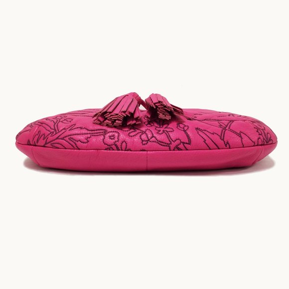 Fiore by Isabella Fiore Pink Stitch Flower Bag - Picture 6 of 9